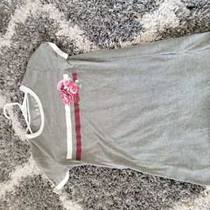 Free State rose strip tee